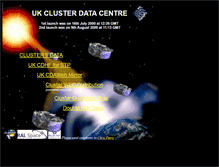 Tablet Screenshot of cluster.rl.ac.uk