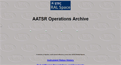 Desktop Screenshot of aatsrops.rl.ac.uk