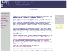 Tablet Screenshot of dittonpark-archive.rl.ac.uk